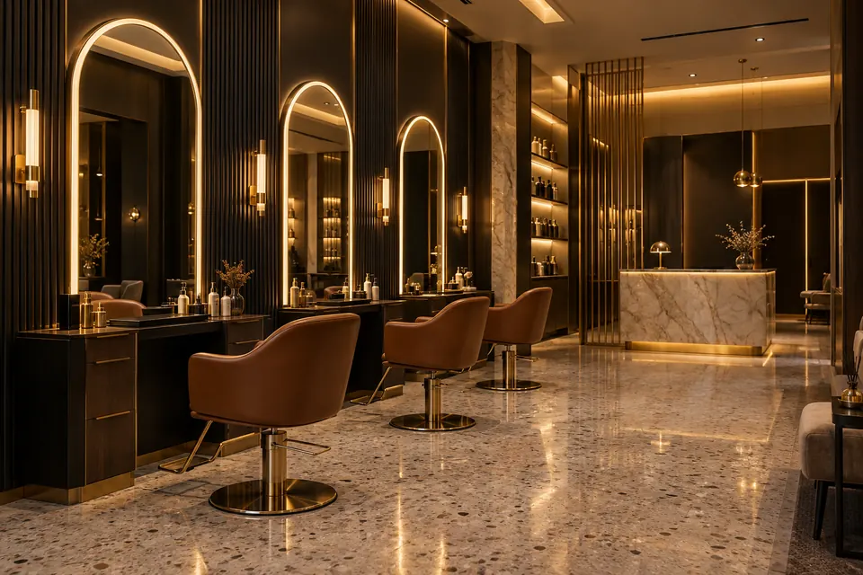 Salon, Clinic and Shop Interior Design in Lahore, Crystal Interior and Construction