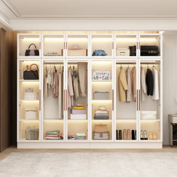 VELARE – Sleek Contemporary Design Black Wardrobe